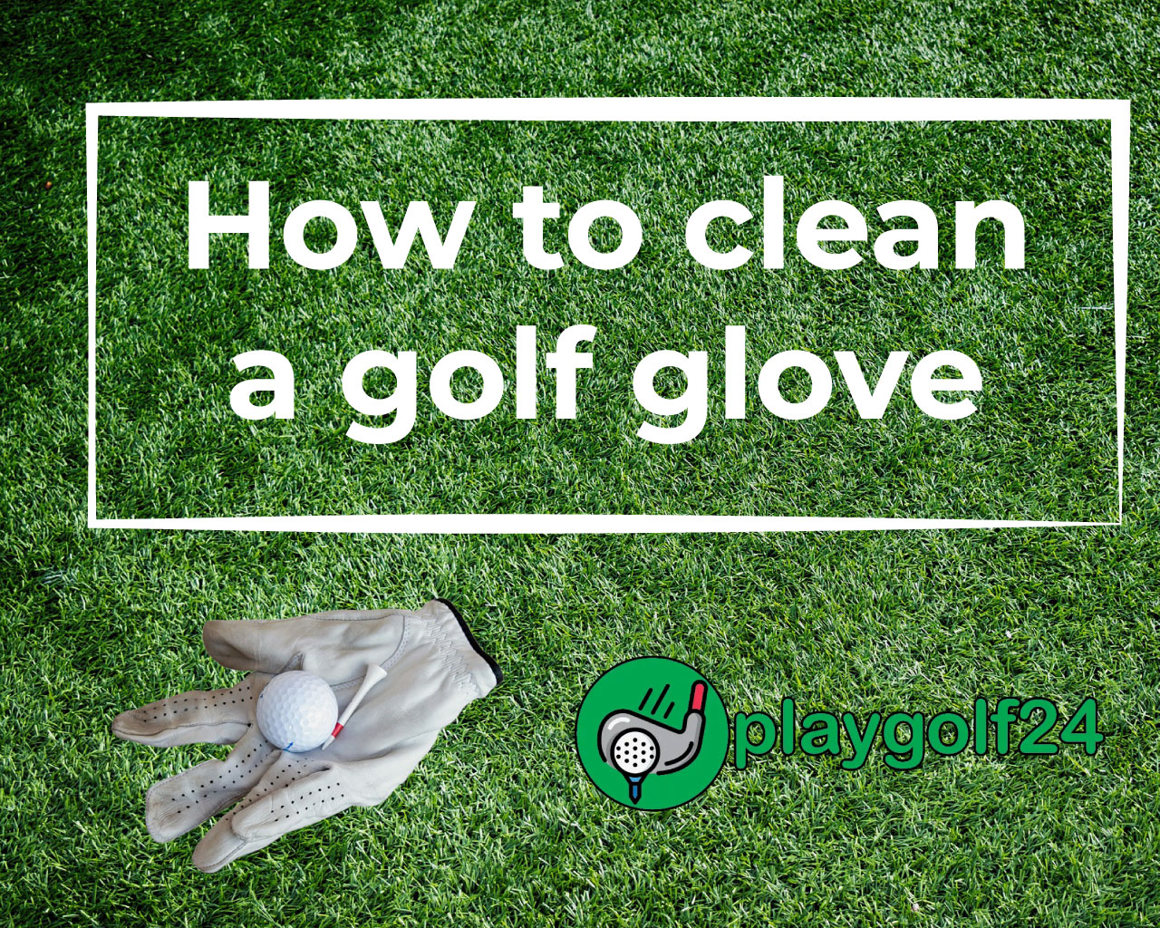 How to clean a golf glove