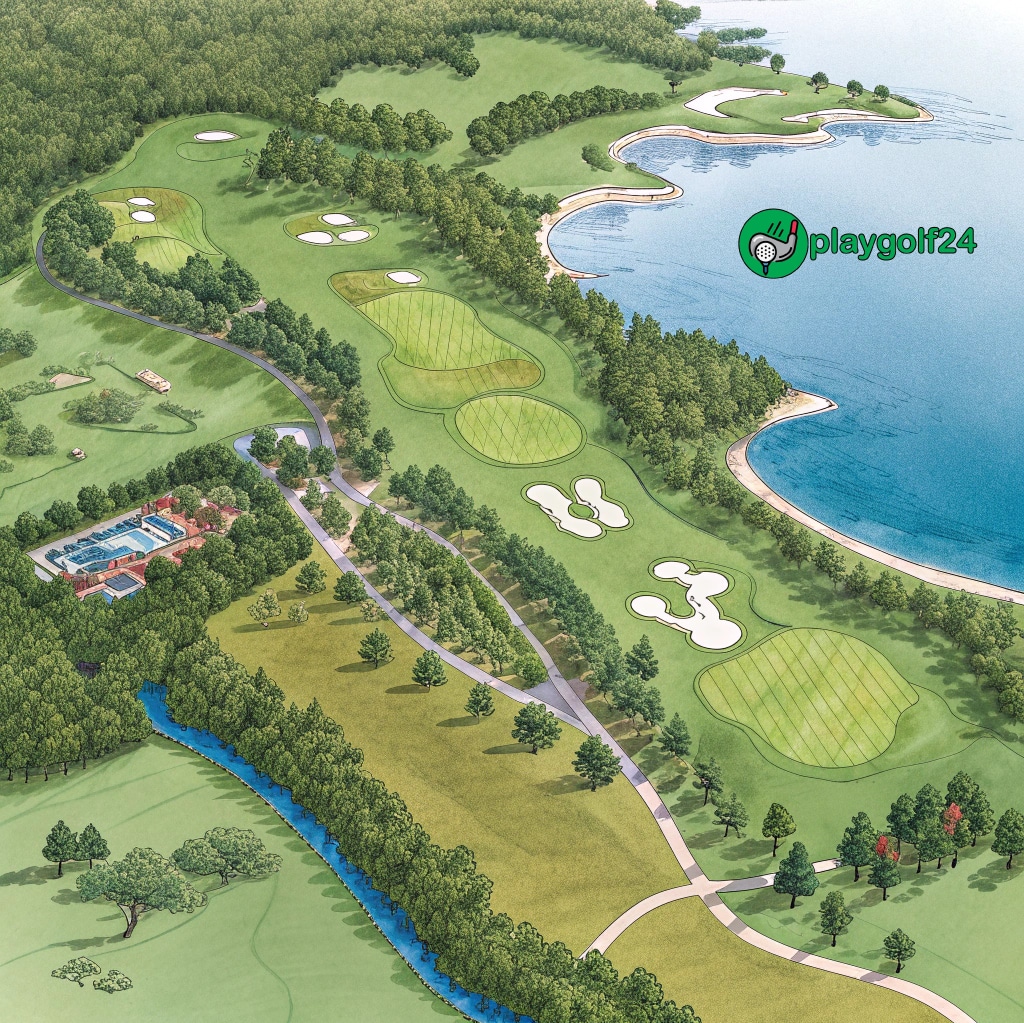 Custom Course Map Art