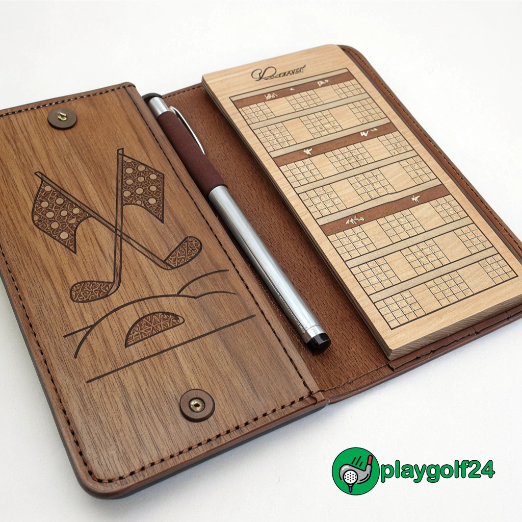Engraved Golf Scorecard Holder