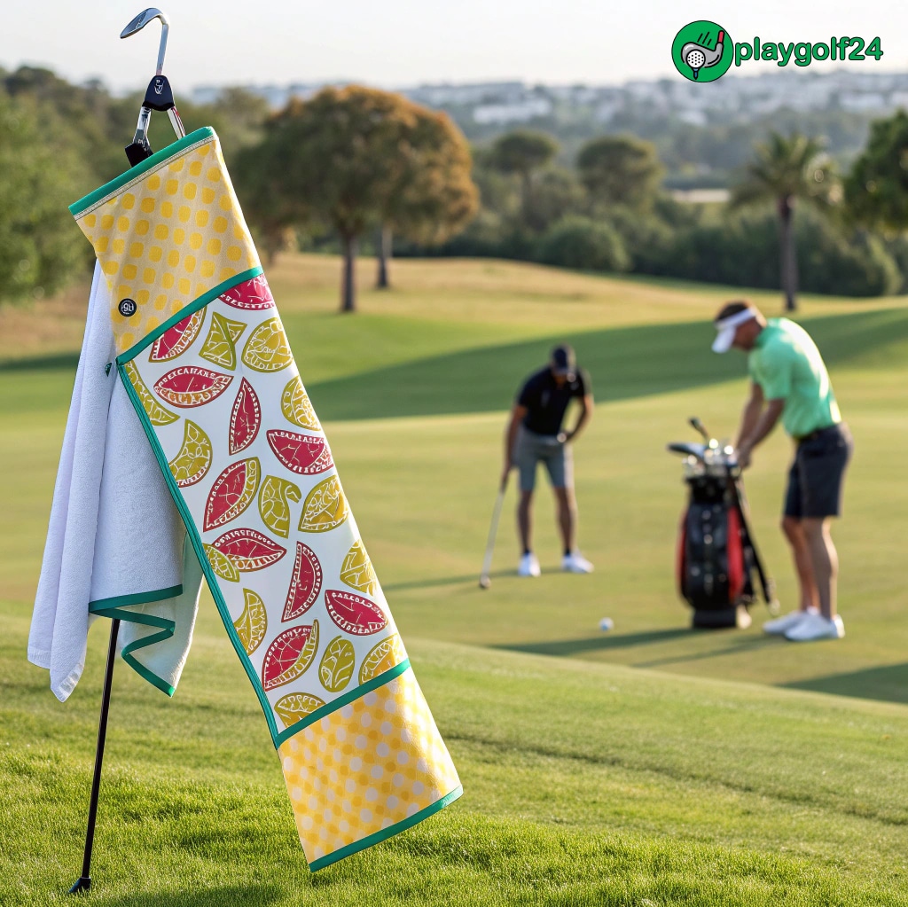 Golf Towel with a Twist