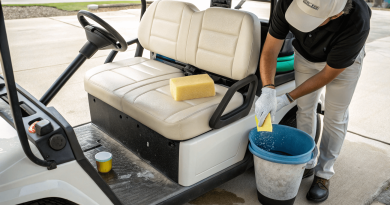 How to Clean White Golf Cart Seats