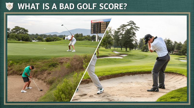 What is a Bad Golf Score?