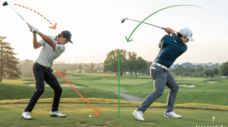 Differences Between Iron and Driver Swings