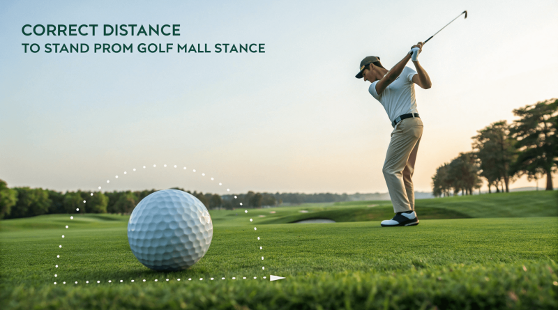 How Far to Stand from Golf Ball